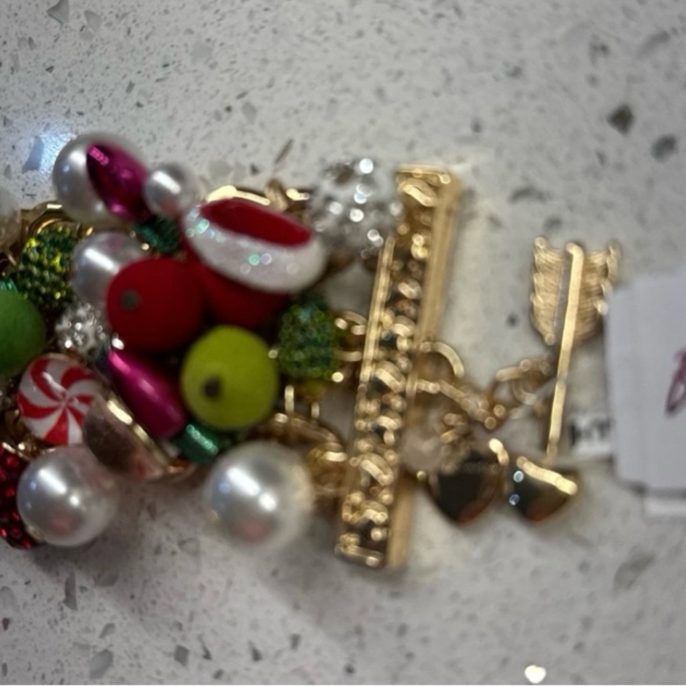 Betsey Johnson Candy Swirl Charm Bracelet - Picture 3 of 3